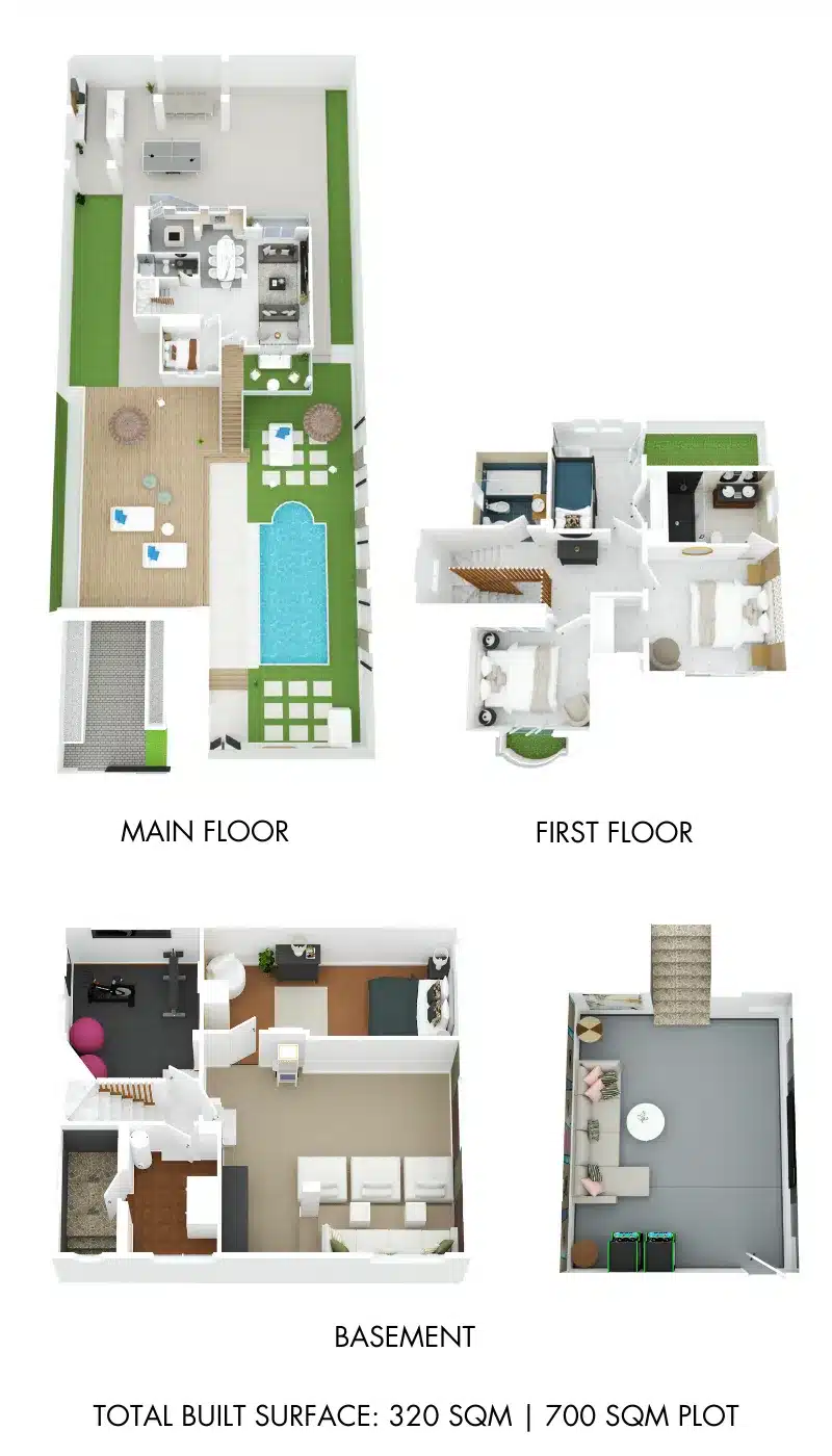 Plano habitaciones