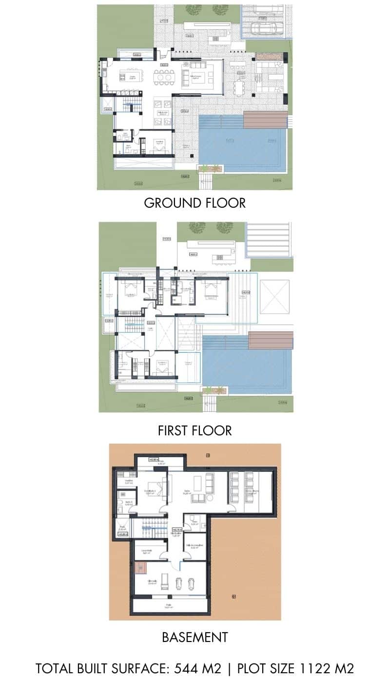 Plano habitaciones