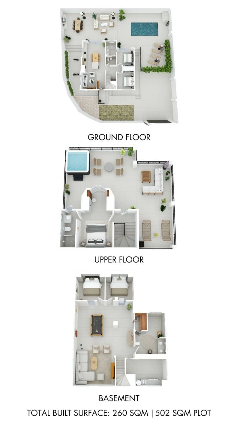 Plano habitaciones