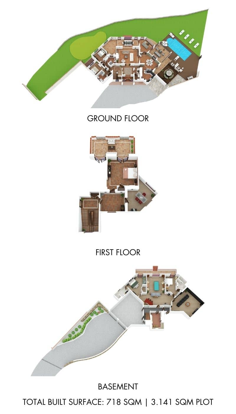Plano habitaciones