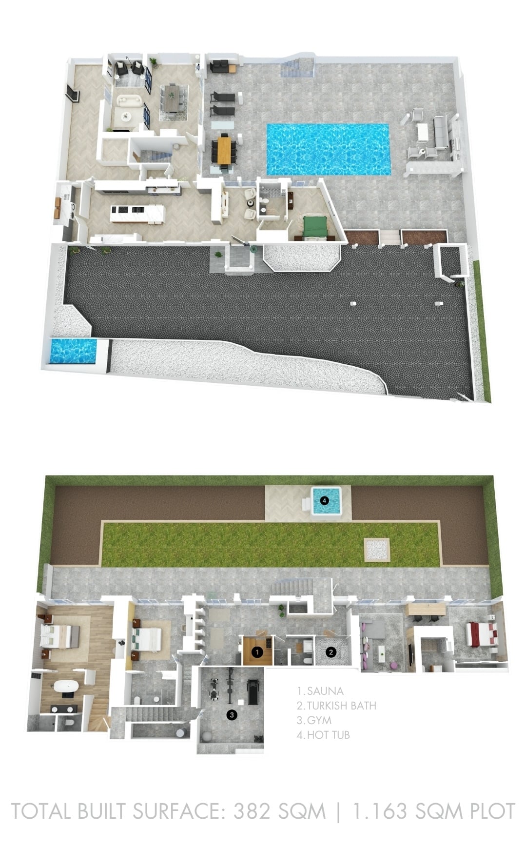Plano habitaciones