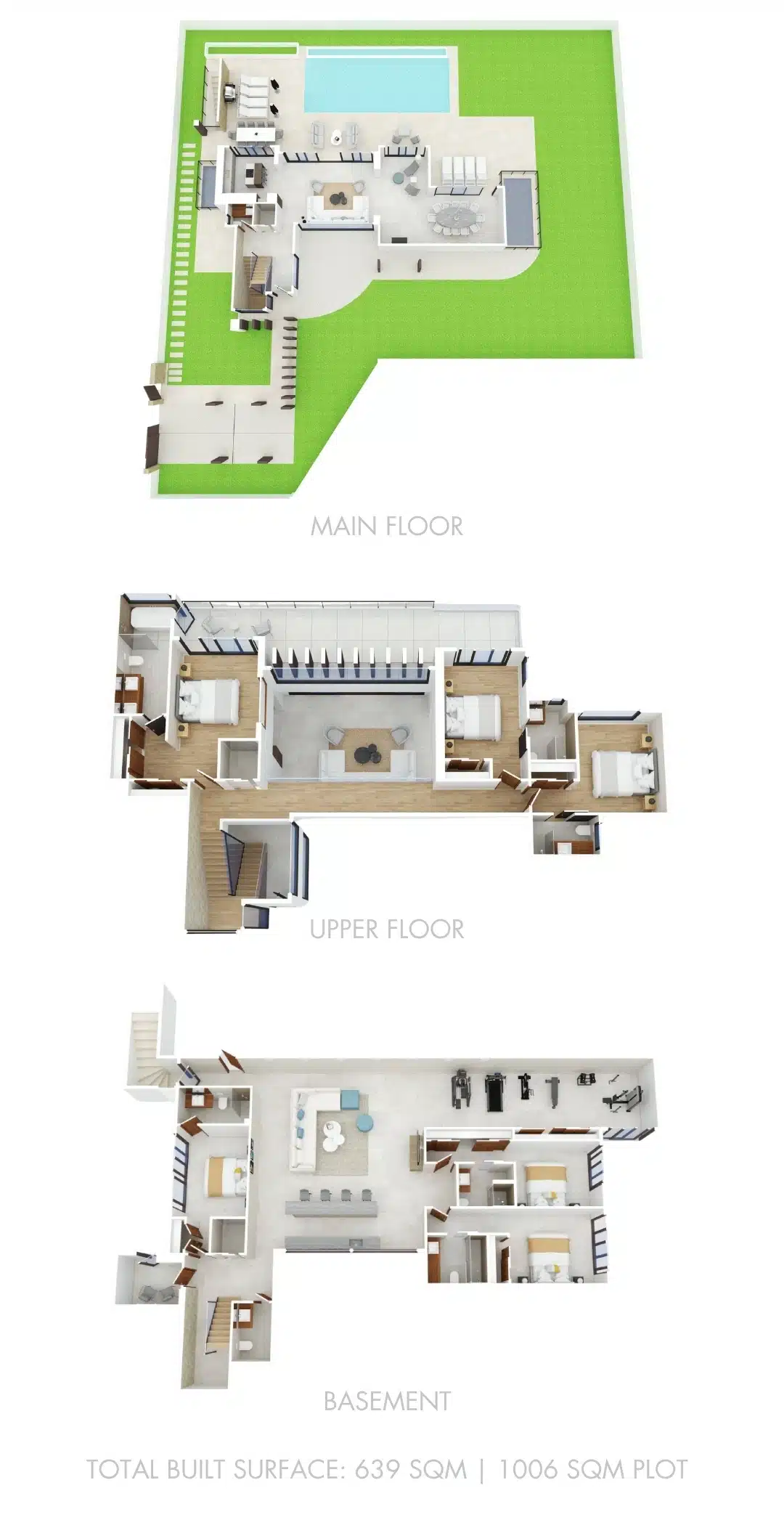 Plano habitaciones