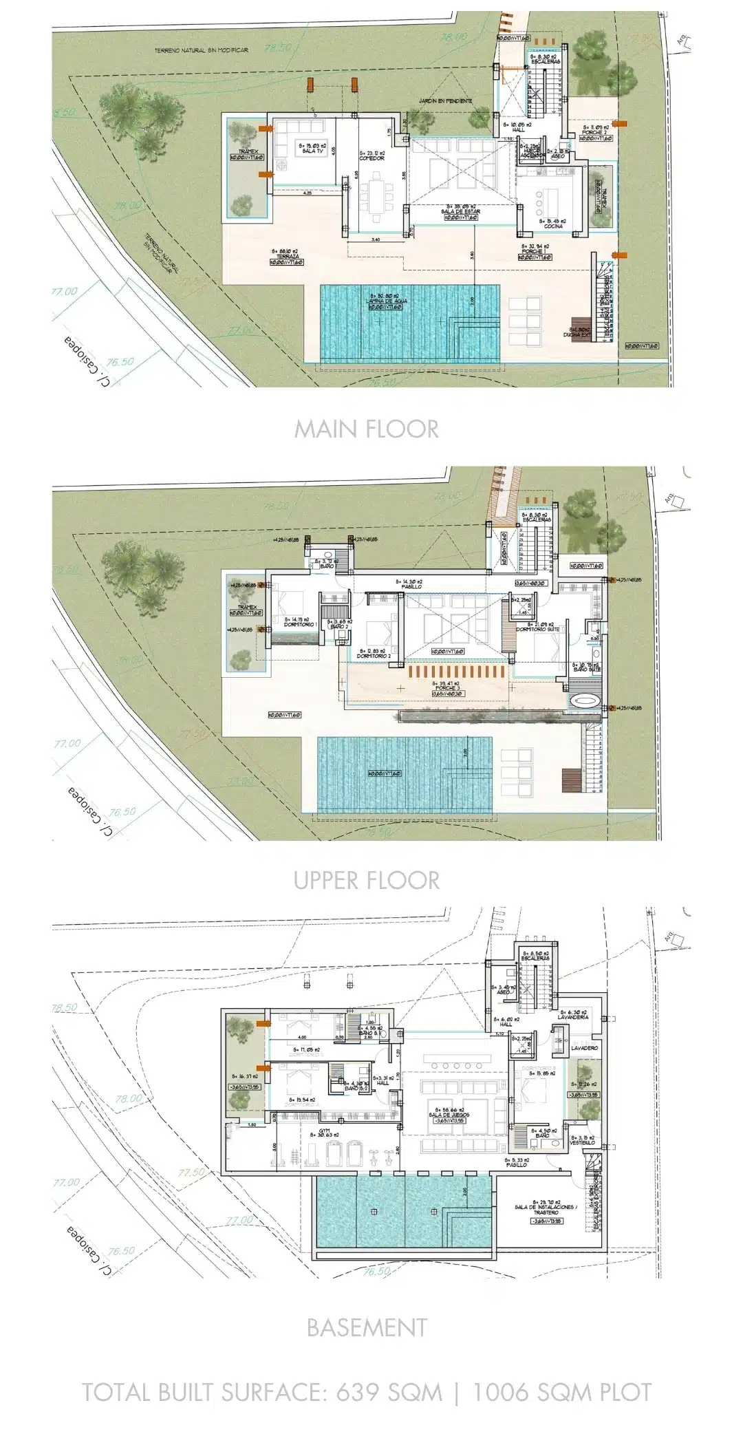 Plano habitaciones