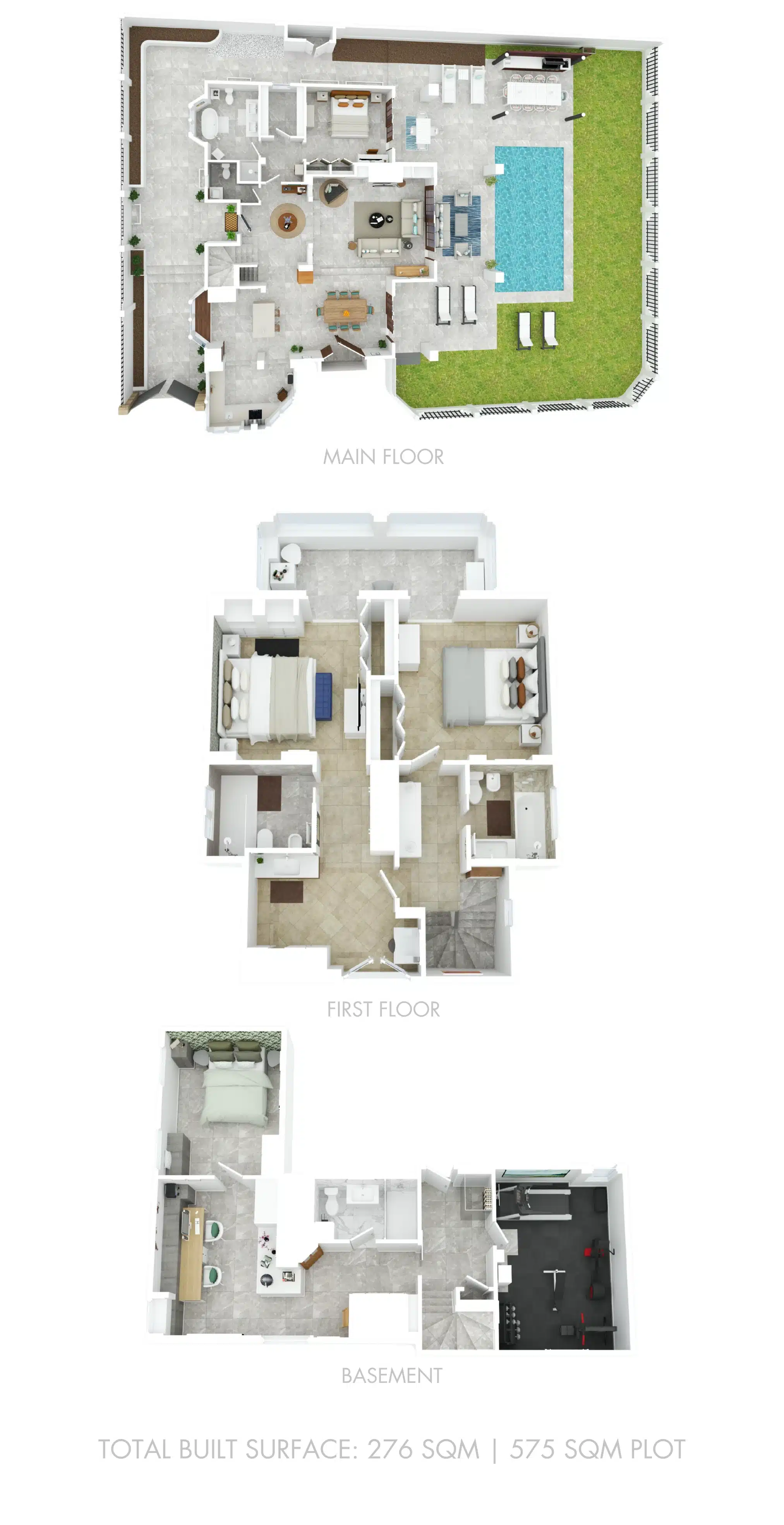 Plano habitaciones